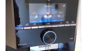 Siemens Eq9 Plus S500 Kahve Makinesi Su Haznesi Sorunu [upl. by Teddman742]