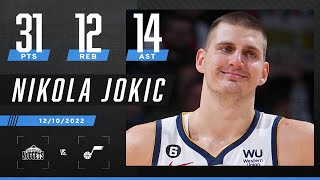 Nikola Jokic notches 80th career tripledouble 🔥🃏 [upl. by Heger]