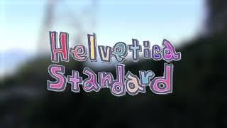 helvetica standard [upl. by Aeduj]