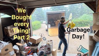 We bought everything on site Digging deepergarbage day Pt2 [upl. by Towland]