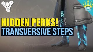 Hidden Perks on Transversive Steps Exotic Armor Review  DESTINY 2 [upl. by Yerffoeg]