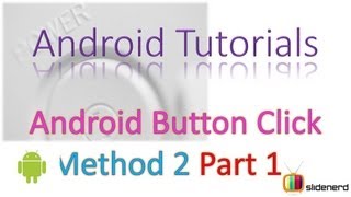 16 Button Click Event in Android [upl. by Asselam]