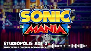 Sonic Mania OST  Studiopolis Act 2 [upl. by Yluj872]