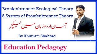 Bronfenbrenner Ecological Theory 5 System of Bronfenbrenner Ecological Theory in urdu [upl. by Attenna]