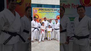 Karate Belt Promotion 🥋🥋 Varshu from White to Yellow Belt  Teju from Yellow to Orange Belt [upl. by Petronille747]