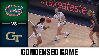 Florida vs Georgia Tech Condensed Game  202324 ACC Women’s Basketball [upl. by Idram899]