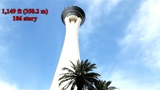 Stratosphere Observatory Deck in Las Vegas [upl. by Nalor]