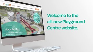 Find out about the NEW Playground Centre website [upl. by Iraj40]