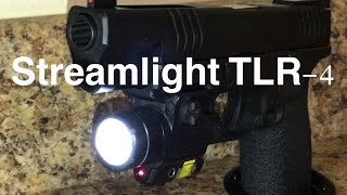 ✅Best Gun Laser Light Combo for Pistol Shotgun AR15 by StreamLight Model TLR4 Tactical Review [upl. by Lepp831]