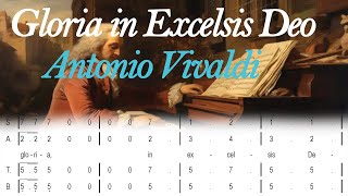 Gloria in Excelsis Deo SATB by Antonio Vivaldi [upl. by Katti]