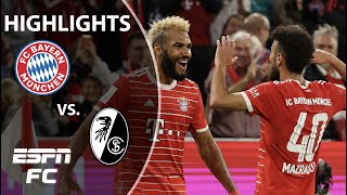 Bayern Munich vs SC Freiburg  Bundesliga Highlights  ESPN FC [upl. by Herby]