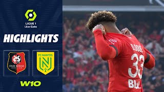 STADE RENNAIS FC  FC NANTES 3  0  Highlights  SRFC  FCN  20222023 [upl. by Coltun997]