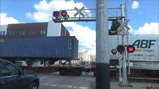 2nd Avenue Railroad Crossing Nashville TN [upl. by Nayrbo]