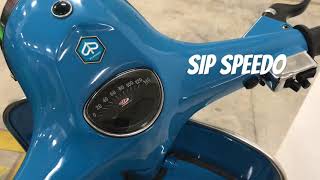 SIP Speedo digital  ABGBJG Vespa [upl. by Nelehyram]