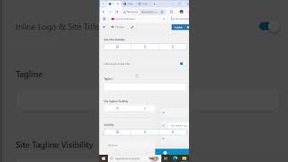 How to Change Site Title  Beginners WordPress Tutorial wordpresstutorial wordpressforbeginners [upl. by Ahsinot]