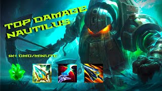 Toplane Nautilus Means BUSINESS Top Damage [upl. by Yetti]