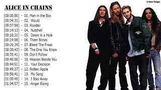 Alice In Chains Greatest Hits  Alice In Chains Greatest Hits Full Album [upl. by Lot]