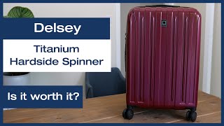 Delsey Titanium Luggage Review [upl. by Reehsab]