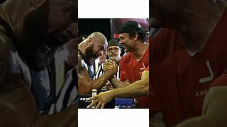 arm wrestling Devon larratt vs Adam Scherr 💪 armwrestling motivation shortsfeed propanjaleague [upl. by Repsaj]