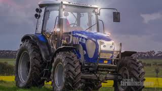 Farmtrac 9120 DTN tractor review  Farms amp Farm Machinery [upl. by Eugnimod]