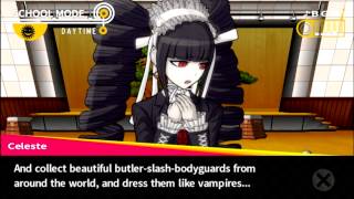 Dangan Ronpa Celestia Ludenbergs School Mode Ending [upl. by Eelegna]