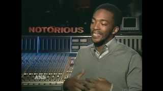 ANTHONY MACKIE ON TUPAC ROLE IN NOTORIOUS ANS INTERVIEW [upl. by Curley55]