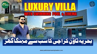 1200 Sq Yard Luxury Villa  Bahria Town Karachi [upl. by Macmullin]