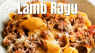 ITALIAN LAMB RAGU RAGU DI AGNELLO [upl. by Cheney779]