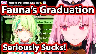 Callis Thought On Recent Hololive Situation and Faunas Graduation 【Mori Calliope  Hololive EN】 [upl. by Nosnah]