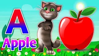 A for apple  अ से अनार  abcd  phonics song  a for apple b for ball c for cat  abcd song  abcde [upl. by Holmann]