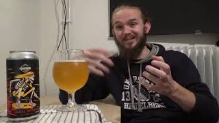 Beer Review 2420 Basqueland Brewing  Skate or Die Basque Spain Beer CraftBeer [upl. by Nnylakcaj]