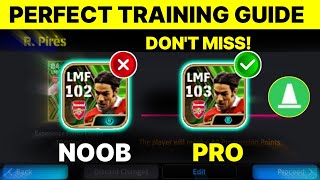 EPIC R PIRES PERFECT TRAINING GUIDE 777 PACK CARD MAX RATING 103  eFootball 2024 [upl. by Sudbury]