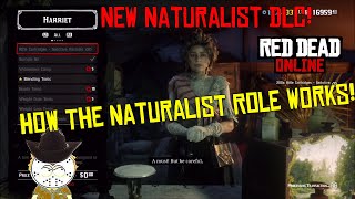 Red Dead Online New DLC How The Naturalist Role Works [upl. by Leoline]