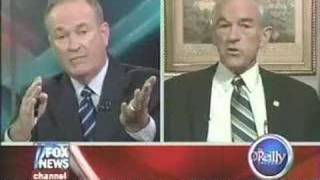 Ron Paul and Bill OReilly Duke It Out 091007 [upl. by Wakeen]