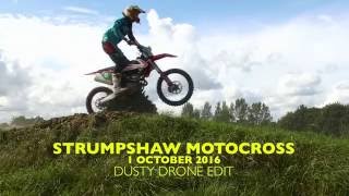 Strumpshaw Motocross  Dusty Drone  1st October 2016 🚲 [upl. by Edea546]