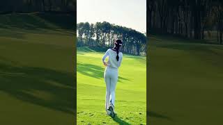 Play the same golf course after a year golf golffashion golfstyle 100golf golfswing golfwear [upl. by Dyl]