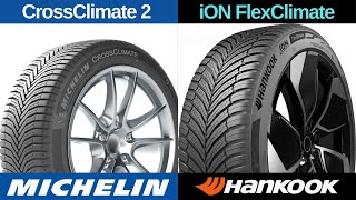 Michelin CrossClimate 2 vs Hankook iON FlexClimate [upl. by Loziram]