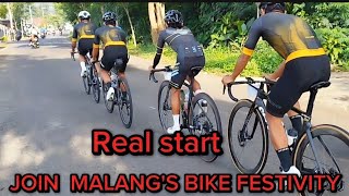 REAL START  ROLLING INTO 110 YEARS JOIN MALANG S BIKE FESTIVITY1 Mei 2024 [upl. by Annora]