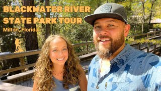 Blackwater River State Park RV Campsite Tour [upl. by Akcirderf]