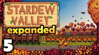 Lets play Stardew Valley EXPANDED for the first time ep 5 [upl. by Alyos514]