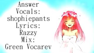 Answer【Anna】English piano ver Vocaloid [upl. by Einneb]