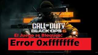 ERROR CALL OF DUTY Windows BO6 Error GAME PASS  Código 0xfffffffe 0x1 0x2 [upl. by Riccardo]