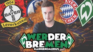 4ERKAMPF UM DIE MEISTERSCHAFT 😱 MOREAU ⚽ FIFA 17 Karriere Werder Bremen S3E16 [upl. by Novyad652]