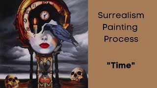 Surrealism PaintingThe Concept of Time [upl. by Ronal]