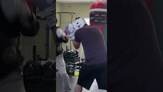 Boxing Sparring Drill  Blocking and Parrying Punches [upl. by Womack]