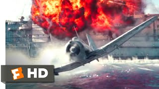 Midway 2019  Destroying the Akagi Scene 710  Movieclips [upl. by Outhe]