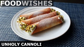 Unholy Cannoli  Easy Cheater Cannoli  Food Wishes [upl. by Ahse]