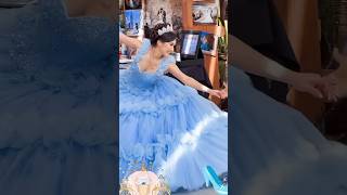 Would you do a Cinderella inspired waltz💙✨Full “Enchanted Fairytale” Video coming out today🥰 [upl. by Beesley]