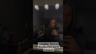 Langdon Tactical Beretta PX4 Storm Compact LTT RMR beretta px4 reels shorts langdontactical [upl. by Domenic]