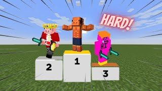 10 Of The HARDEST Minecraft Challenges [upl. by Euell265]